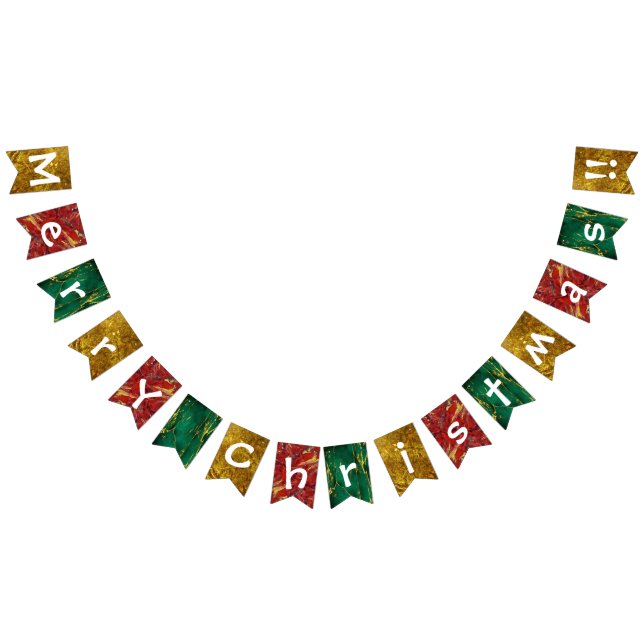 Bannière À Fanions Joyeux Noël ! ! (Tout)