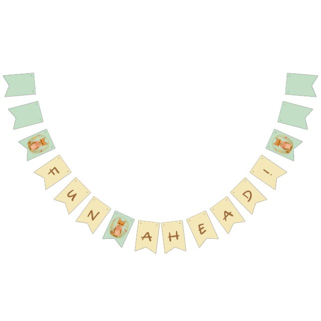 Bannière À Fanions La Fête Verte de Lil Lily (Tout)