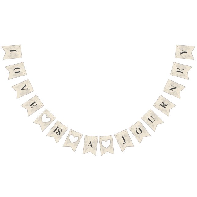 Bannière À Fanions L'amour est Mariage de Fête des mariées Voyage Chi (Tout)