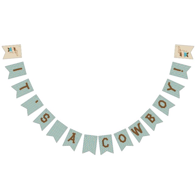 Bannière À Fanions Le genre de cow-girl ou de cowboy indiquent des (Tout)