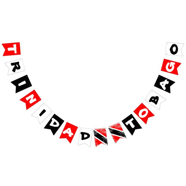 Bannière À Fanions Le Trinidad-et-Tobago (Tout)