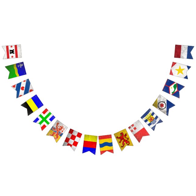 Bannière À Fanions Les Pays-Bas (Tout)
