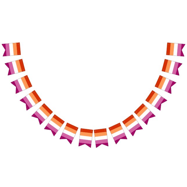 Bannière À Fanions Lesbian (Tout)