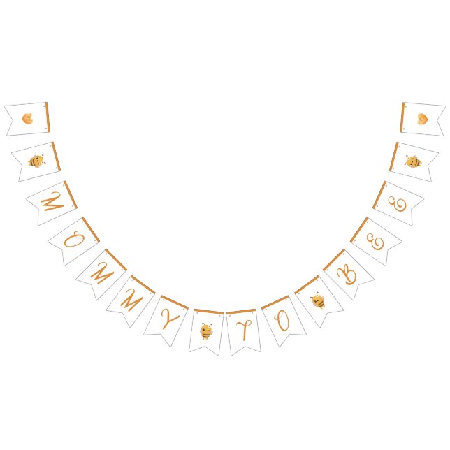 Bannière À Fanions Maman à être Baby shower fête (Tout)