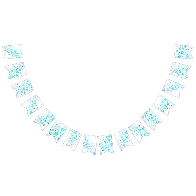 Bannière À Fanions Mariage aquarelle (Tout)