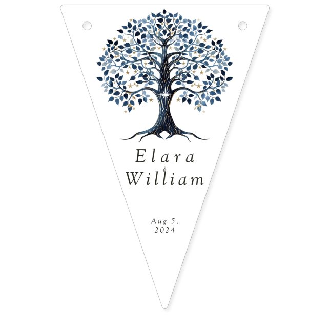 Bannière À Fanions Mariage royal de la Numérique (Premier drapeau)