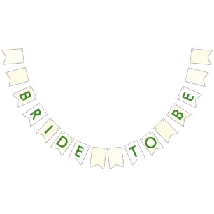 Bannière À Fanions Mariée À Être Rétro Bachelorette