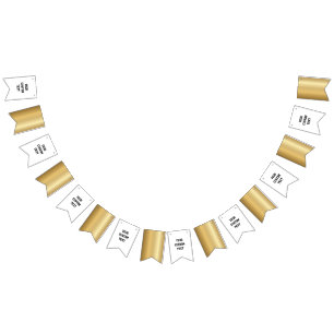 Bannière À Fanions Médaille d'or réaliste 3D personnalisable et modif