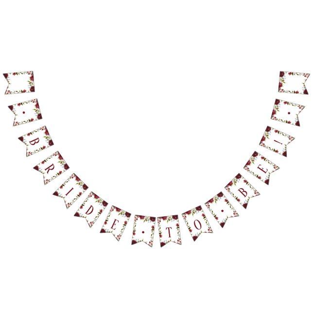 Bannière À Fanions Mistletoe Manor - Mariée d'hiver en Fête des marié (Tout)