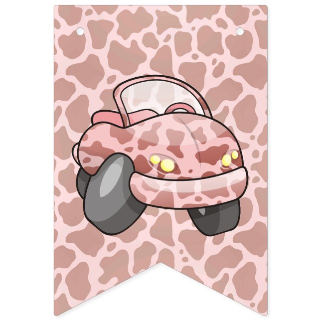 Bannière À Fanions Moo Car (Seizième drapeau)