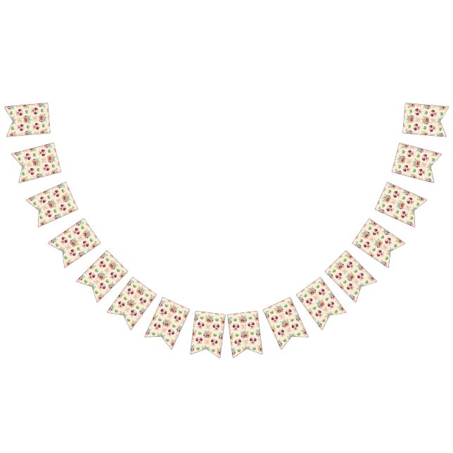Bannière À Fanions Motif de chien adorable  (Tout)
