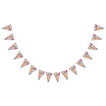 Motif de fête d'anniversaire espagnole Floral Fies