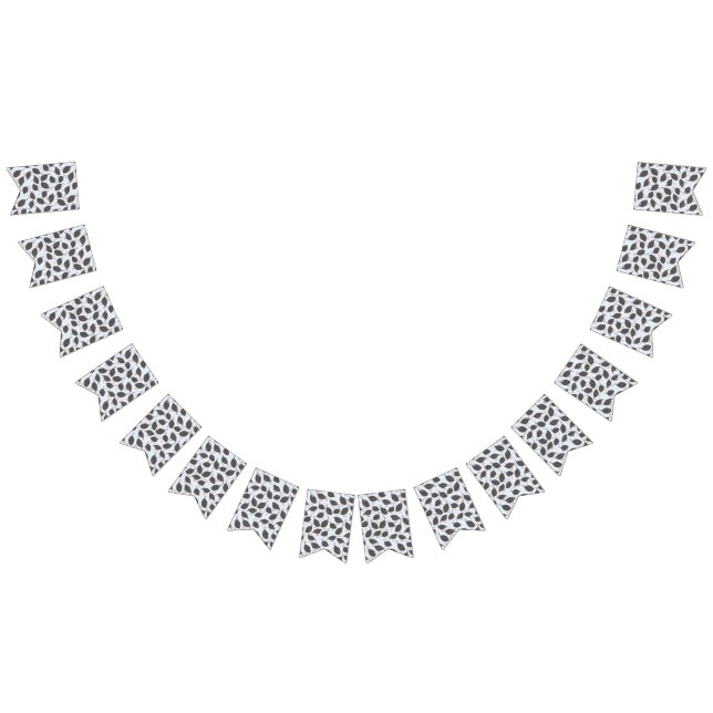 Bannière À Fanions Motif de Guinée Fowl (Tout)