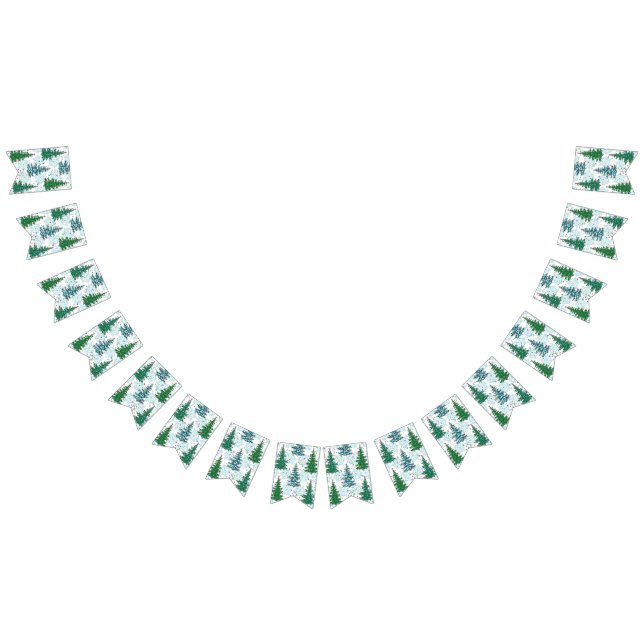 Bannière À Fanions Motif de Noël (Tout)