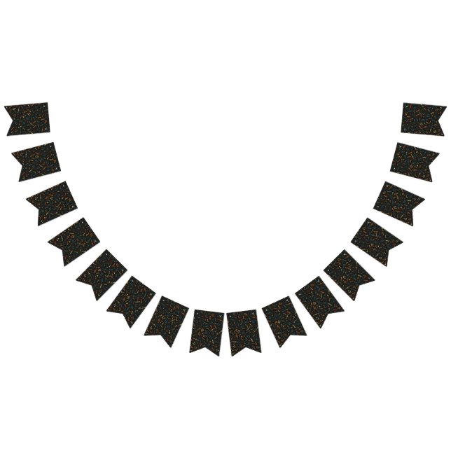 Bannière À Fanions Motif musical (Tout)
