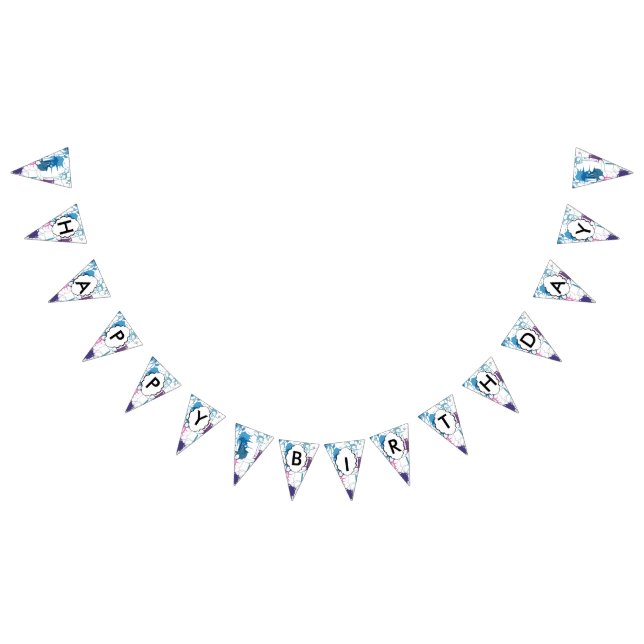 Bannière À Fanions Mur criqué (Tout)