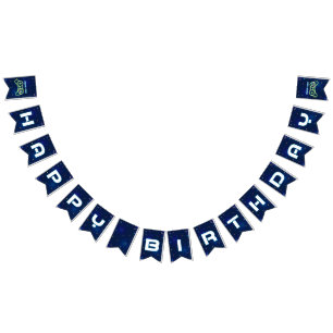 Bannière À Fanions Neon Video Game Arcade Joyeux Anniversaire