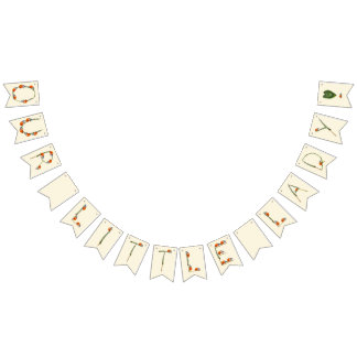 Bannière À Fanions Notre petite coccinelle tourne un - premier annive