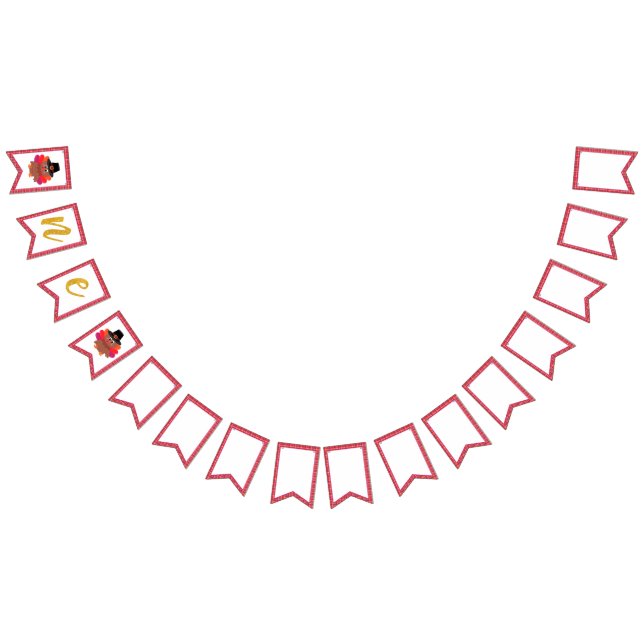 Bannière À Fanions Notre Petite Turquie 1er Anniversaire Chaise haute (Tout)