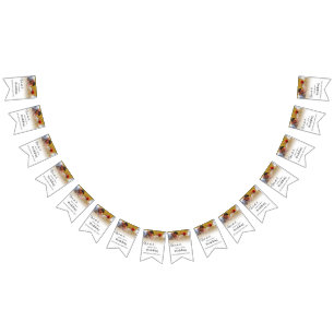 Bannière À Fanions Nous le faisons - Embrasser un couple sur un pré