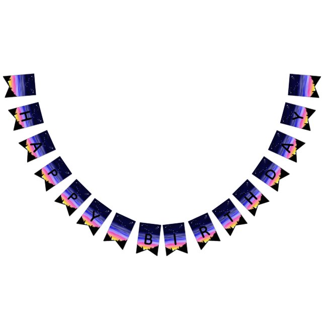 Bannière À Fanions Nuit Diamond (Tout)