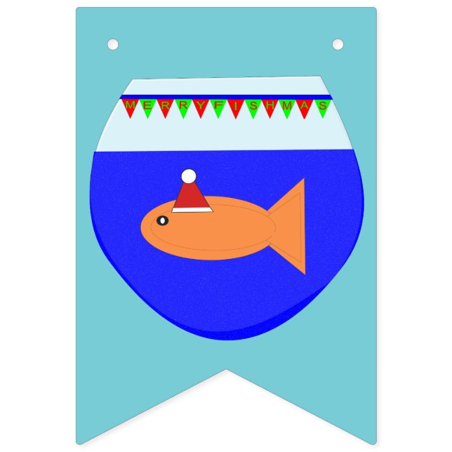 Bannière À Fanions Oiseau de Noël (Premier drapeau)