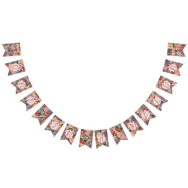 Bannière À Fanions One in a Melon - Vies estivales Anniversaire (Tout)