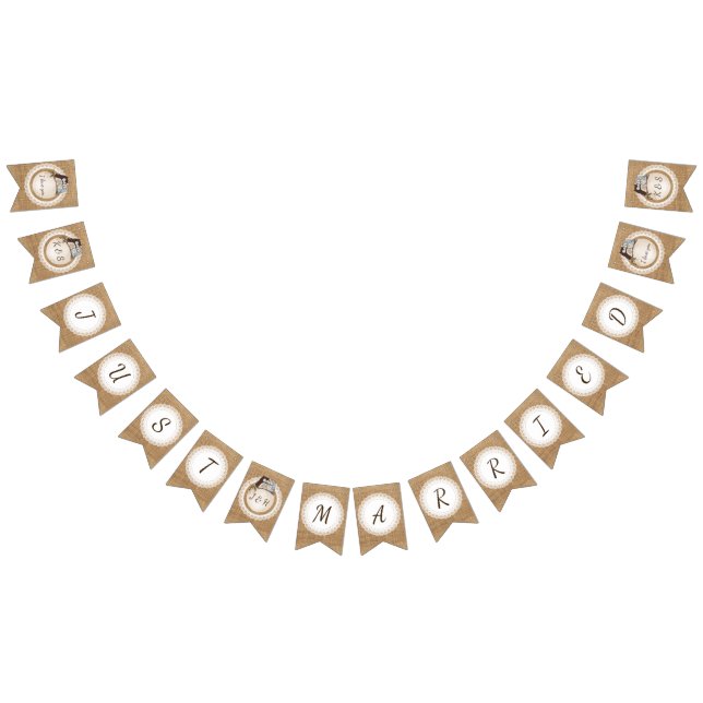 Bannière À Fanions Owl Toujours Aimez-Vous Mariage Décontracté Juste  (Tout)