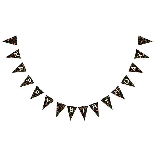 Bannière À Fanions Pandas rouges dans la Forêt Noire (Tout)