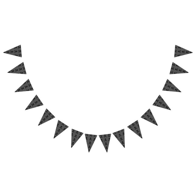 Bannière À Fanions Parlez comme une journée de pirates (Tout)