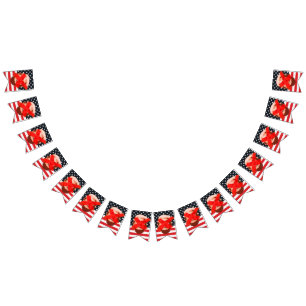 Bannière À Fanions Parti de l'impeachment de Trump