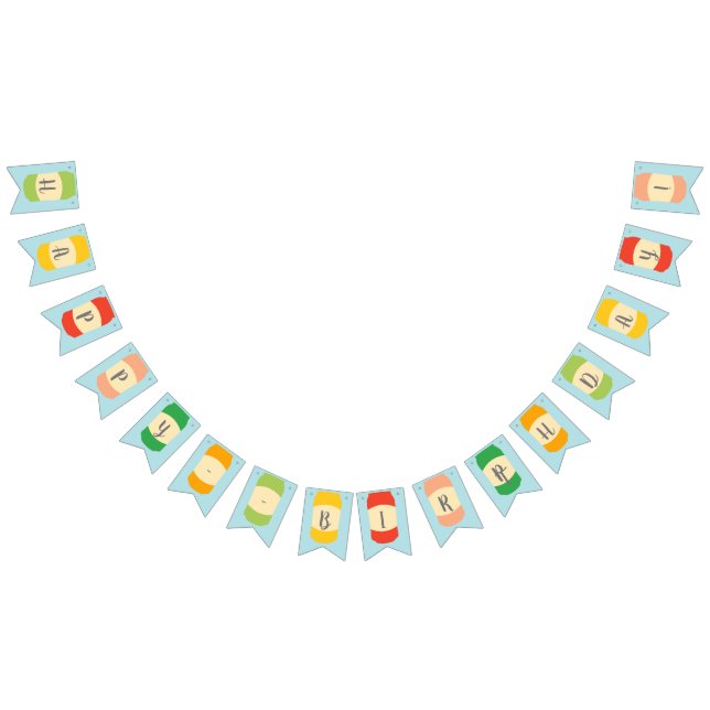 Bannière À Fanions Partie de boîtes de soda Seltzer (Tout)