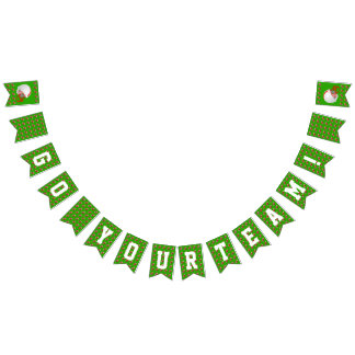 Bannière À Fanions Partie faite sur commande du football