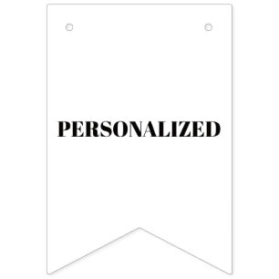 Bannière À Fanions Personnalisez le vôtre