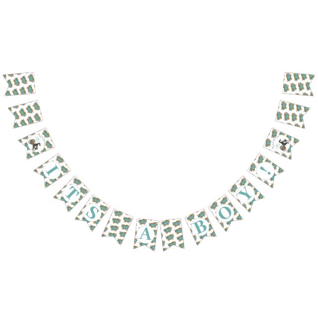 Bannière À Fanions Petit Citrouille C'est un Baby shower garçon (Tout)