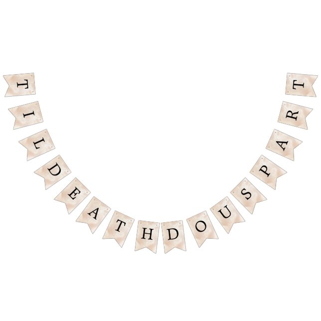 Bannière À Fanions Petit couple éffrayant (Tout)