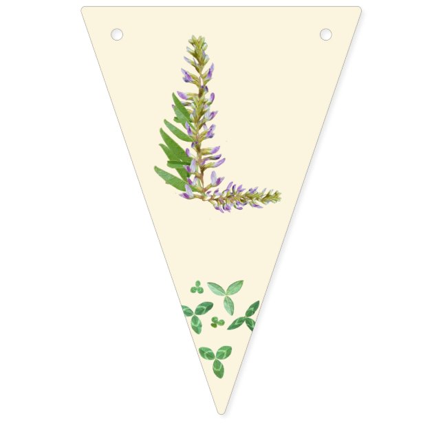 Bannière À Fanions Petit Fleur sauvage (Premier drapeau)