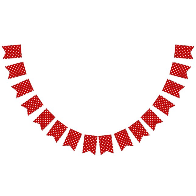 Bannière À Fanions Polka dot (Tout)