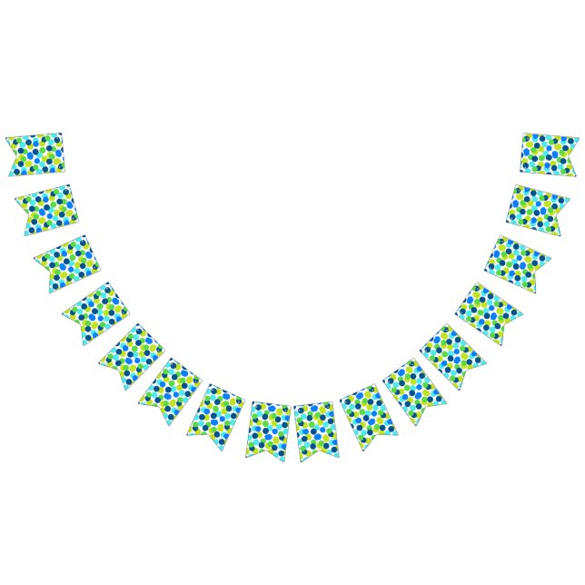 Bannière À Fanions Polka dot (Tout)