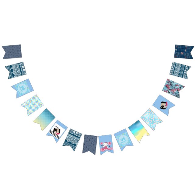 Bannière À Fanions Pour un garçon (Tout)