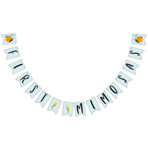 Bannière À Fanions Premières Mimosas