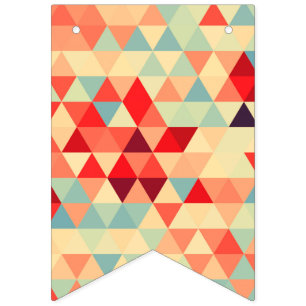 Bannière À Fanions Pretty triangle pattern II + your ideas