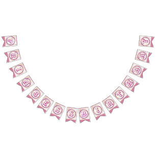 Bannière À Fanions Princess Birthday Pennant Banner Bunting Flags