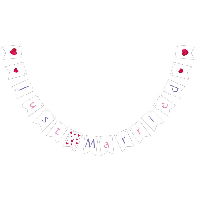 Bannière À Fanions Queue d'hirondelle Jeune mariée (Tout)