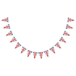 Bannière À Fanions Roi Charles III Coronation Union Jack Bunting