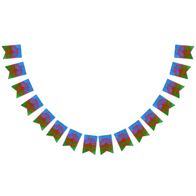 Bannière À Fanions Romani (Tout)