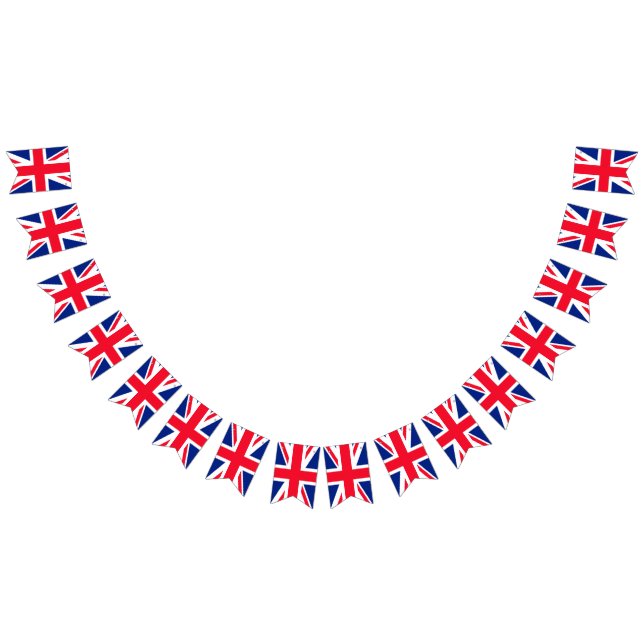 Bannière À Fanions Royaume-Uni Union Jack britannique (Tout)