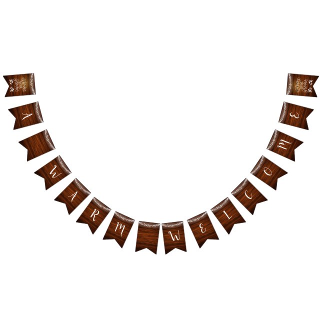 Bannière À Fanions Russe Nouveau Accueil Fleurs et Luminaires Fairièr (Tout)