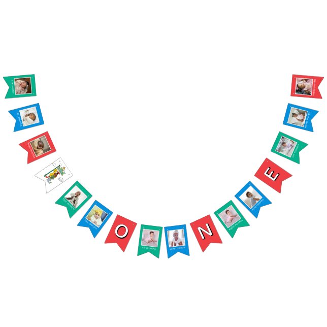 Bannière À Fanions Sesame Street Characters & Street Sign (Tout)