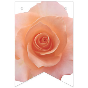 Bannière À Fanions Seulement un Rose Blossom + votre backgr. & idées